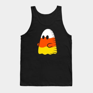 Candy Corn Ghost Tank Top